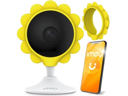 IMOU Cue 2 IP CAMERA IPC-C22EP-A se žlutým silikonovým krytem