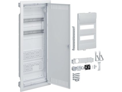 rozdzielnica hybrydowa podtynkowa 2 x12moduw 2x pyta montaowa 1x gniazdo 230v hager volta hy 9565b7a37010c