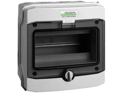 PLASTOVÉ INSTALAČNÍ KRYTÍ IP65 1X8 modulů. PHS 8T NOARK 101493