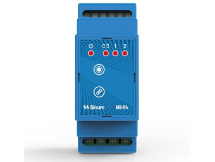 Bezdrátový dveřní modul pro řídicí jednotky MB-04 Tech na lištu DIN