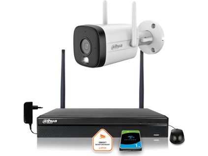 Dahua IP Surveillance Kit WI-FI 3MPx kamera s aktivním IR LED oddělením do 30 m