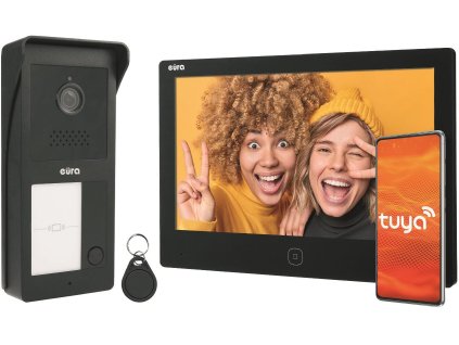 wideodomofon eura 2yowy vdp49a32ty czarny tuya f01a7cd640c59