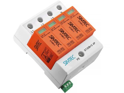 SIMTEC ST30 85201010 - Svodič přepětí T1+T2 4P 30kA 275V