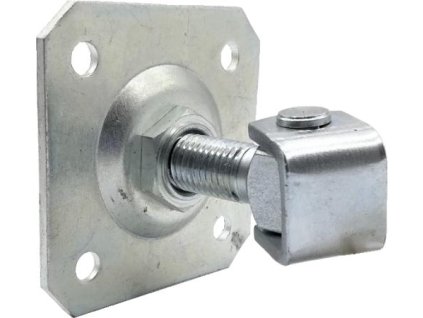 Závěs PSG 61.019.01 s nápisem 100x100x4mm - závit M20 (nastavitelný, pozinkované oko)