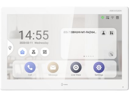 stacja wewntrzna monitor wideodomofonu dskh9510wte1 hikvision 452feace40828