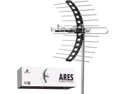 Spacetronik Ares UHF+VHF LTE 5G DVB-T2 síťová anténa