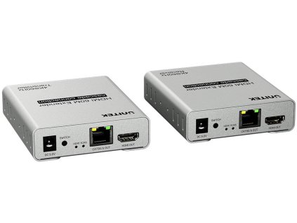 Unitek V1164A HDMI 2.0 4K Extender přes Ethernet až na 60 m