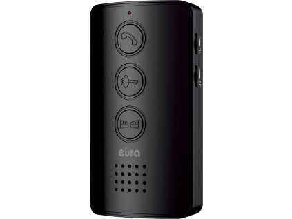 Černý telefon EURA ADA-34A3 pro prodlužovací dveře ADP-34A3