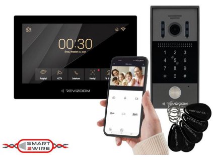 wideodomofon revizoom rmt273hd whiterc212hdck1 98103a3d77a8f