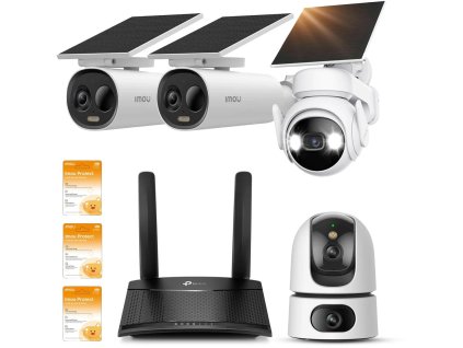 Imou Cell PT Kit, Cell 3C AIO, Ranger Dual s routerem 4G