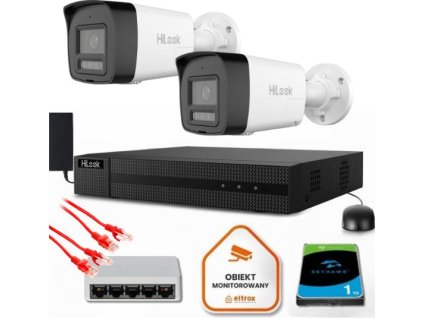 Hilook dohledová sada 2 IP kamer IPCAM-B8-30DL/A