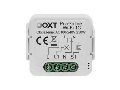 OXT mini relé 1 okruh WiFi TUYA modul