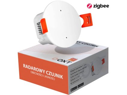 OXT Jasový radarový senzor přítomnosti 230V ZigBee TUYA