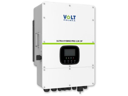 Solární hybridní střídač Volt Polska Ultra Hybrid Pro 12000W 12K 3F 48/230V-400V 2x MPPT (200-650V) Wi-Fi