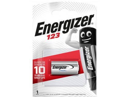 Baterie CR123A Energizer (blistr 1 ks)