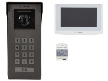 Videodveřní interkom VIDOS 2IP S200/M200W-X