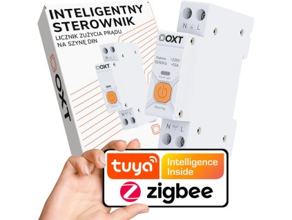 inteligentny sterownik oxt 63a licznik zigbee tuya t337 2da69bf42fc71