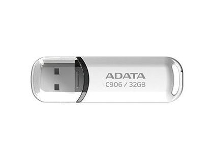 Adata Flash disk C906 32GB USB2.0 bílý