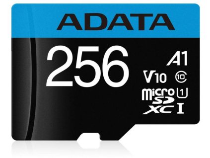 Adata microSD Premier 256GB UHS1/CL10/A1+adaptér
