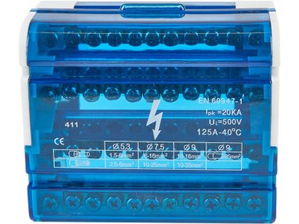 blok rozdzielczy 4 pola 11 otworw 9a0a07b74cf1e