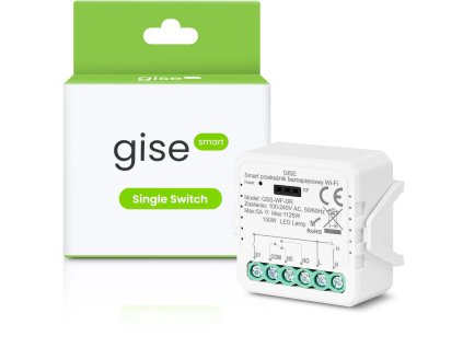 Chytrý modul GISE s jedním relé bez potenciálu WiFi | Tuya | GSS-WF-DR
