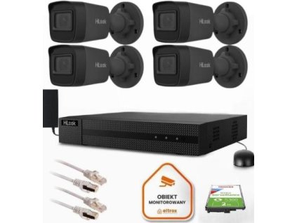 zestaw do monitoringu hilook 4 kamery ip ipcamb4p black 2k 9bcba5cb5bb69