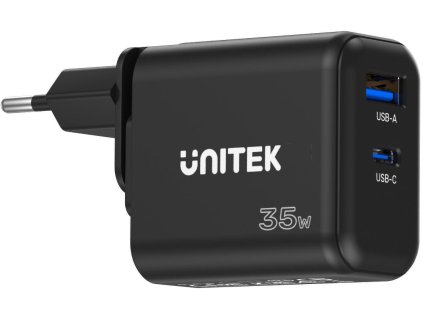 adowarka sieciowa unitek gan pd 35w usbc usba czarna f3f1fb60e6148