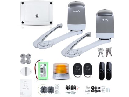 Somfy Axovia 3S IO Comfort pack pro 4m dvoukřídlé brány