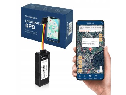 GPS lokátor Mking MK3 2G+4G sledování vozidel