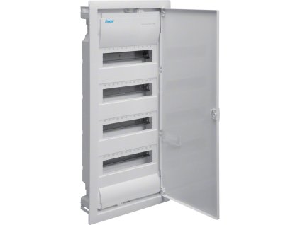 rozdzielnica podtynkowa z drzwiami metalowymi 4 rzdy 48 moduw ip30 hager volta vu48ne 537f7f19b5272