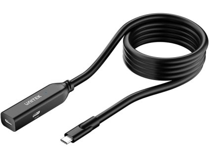 unitek kabel przeduajcy usbc 10 gbps 5m czarny 227e8bacb41ea