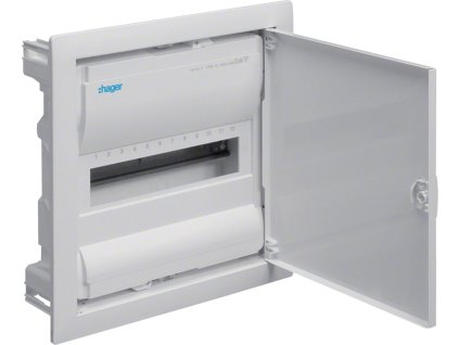 rozdzielnica podtynkowa z drzwiami metalowymi 1 rzd 12 moduw ip30 hager volta vu12ne 8b402c691b4f6