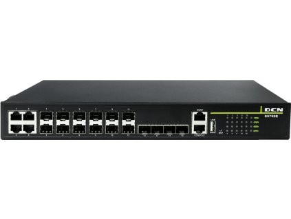 DCN SWITCH S5750E-16F-SI-D L3 Lite 8xSFP+/4xCombo/4x10G
