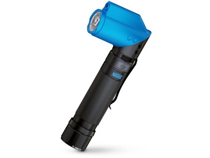 Taktická svítilna Newell FL1000LUV USB-C s UV a laserem