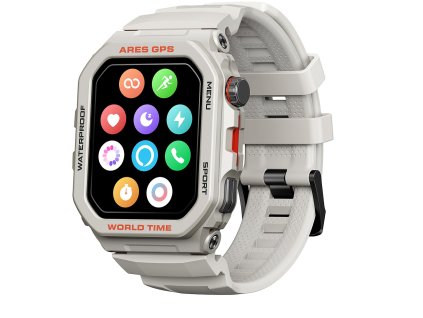Chytré hodinky Zeblaze Ares GPS - bílé