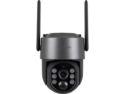 EasyCam IP PTZ solární bezdrátová WiFi Tuya 3MP kamera EC-4PTZ4DL-S-4G se 4x zoomem