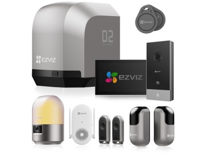 Sada Ezviz HG2 600 PRO pro 600kg posuvné brány s video interkomem HP5