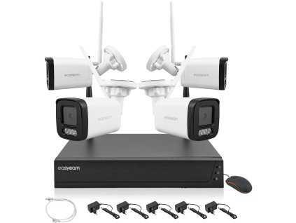 EasyCam Wi-Fi 6 Kit/NVR4CH6W/4-5T3IR-A Audio