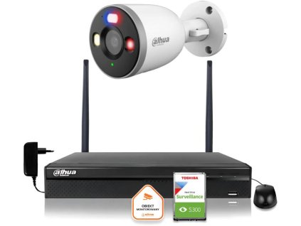 Dahua IP dohledová sada WI-FI 5MPx 2K kamera F5D-PV-0280B aktivní IR LED detektor do 30 m