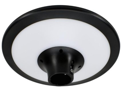 SOLÁRNÍ LED SOLUM 20W 2200LM 3000-4000K IP65 ČERNÉ PARKOVÉ SVÍTIDLO