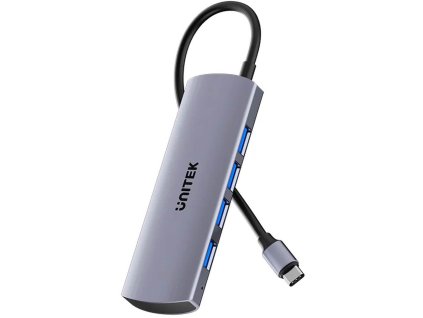 Unitek USB-C Hub 4v1 USB-C 10 Gb/s, 4x USB-A
