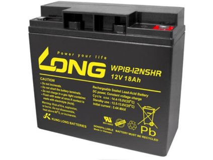 Baterie AGM LONG 12V 18Ah VdS