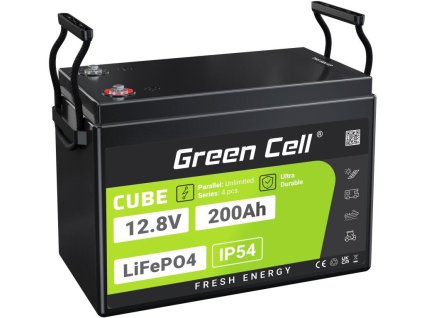 akumulator litowoelazowofosforanowy lifepo4 green cell cube 128v 200ah lfpgc12v200ah 92ca68d8c07c5