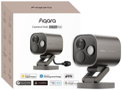 Aqara Camera Hub G5 Pro PoE Grey | IP kamera | 1520p, Zigbee, CH-C03D