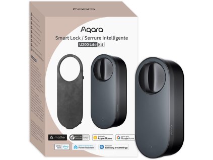 Chytrý zámek Aqara Smart Lock U200 Lite Black EL-D03D