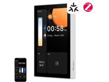 panel sterowania wifibluetoothzigbee matter sonoff nspanel pro 120 biay cd0b91f1613bb