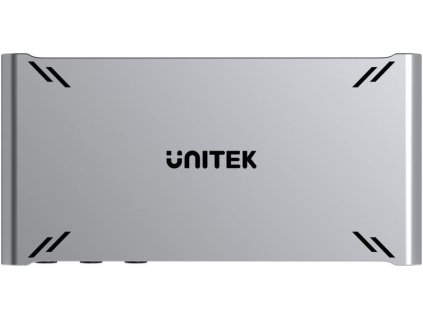 Unitek USB-C 10Gbps KVM přepínač s HDMI a přenosem souborů mezi systémy