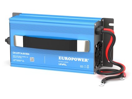 Nabíječka pro EUROPOWER CH-LFP/12/35 14,6V 35A M8 CONECTOR pro LiFePO4 baterie