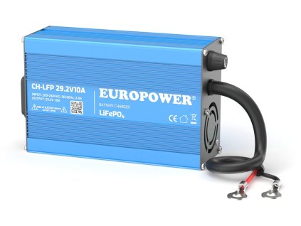 CH-LFP/24/10 29,2V 10A KONEKTOR M8 CONTROLLER CHARGER pro baterie LiFePO4