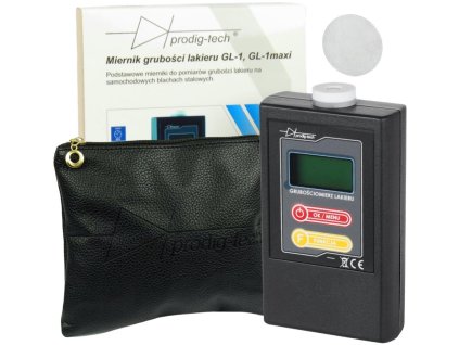 MĚŘIČ TLOUŠŤKY NÁTĚRU GL-1 FE + KOŽENÝ KRYT